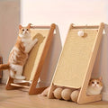 PurrNest Wooden Incline Cat Scratcher